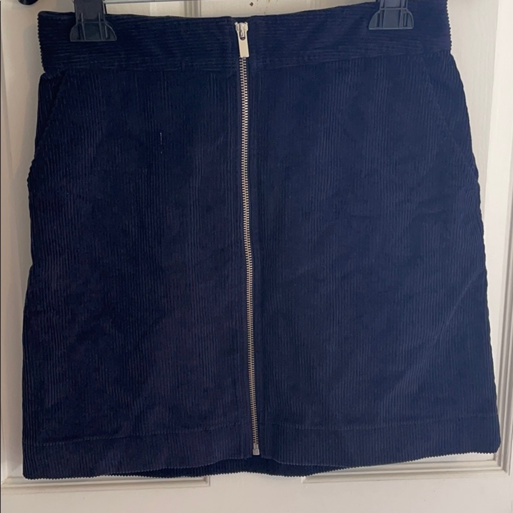 Blue skirt